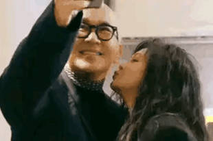 大S主动亲吻具俊晔脸颊画面曝光