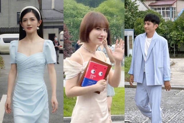 谢娜李维嘉吴昕录制新综艺 三人对镜头甜笑打招呼