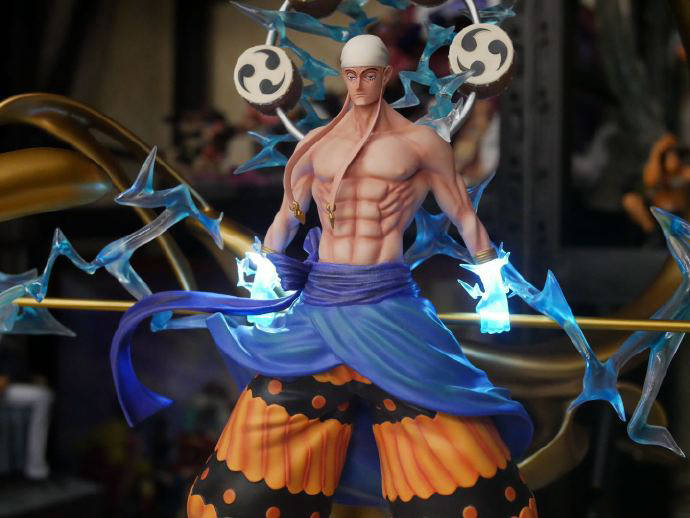 海贼王手办|草帽团化身复仇者联盟,索隆火焰斩击帅气撩人_娜美