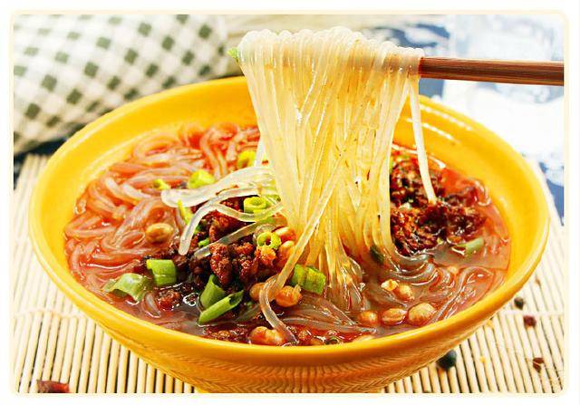 中国长寿之乡广西河池大化县特色农产品旱藕粉丝