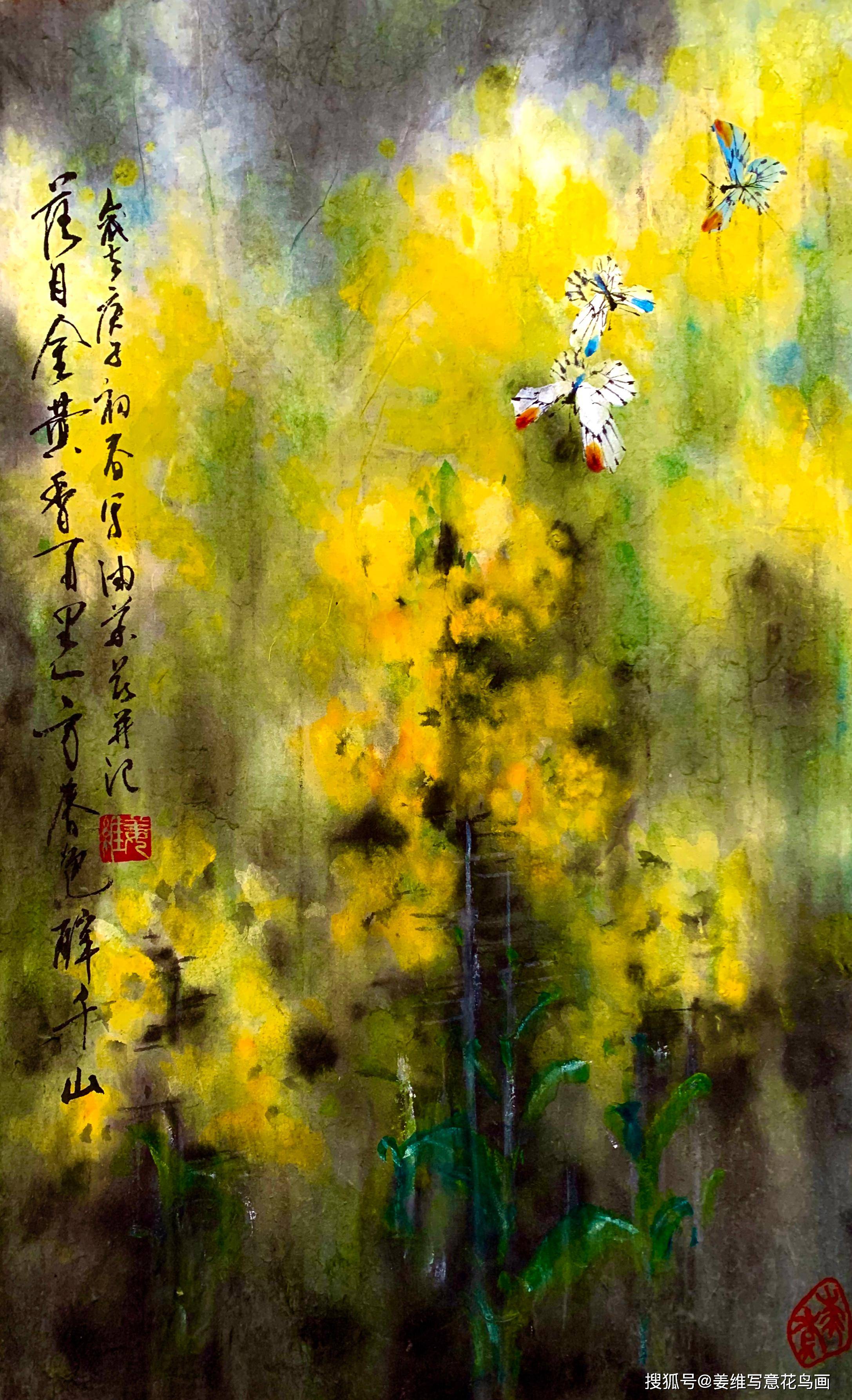 妙之写意全景花鸟画-搜狐大视野-搜狐新闻