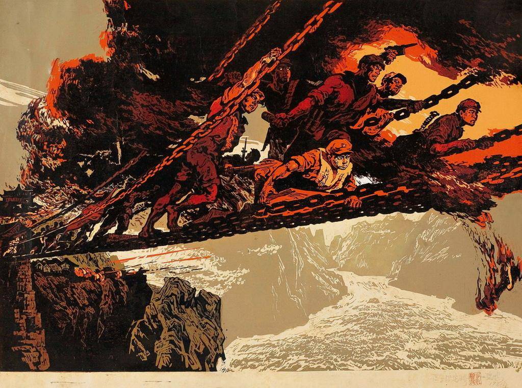 他是红军最厉害的机枪手曾掩护十八勇士强渡大渡河后授衔大校