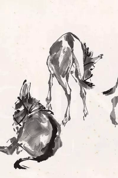 黄胄《百驴图》局部