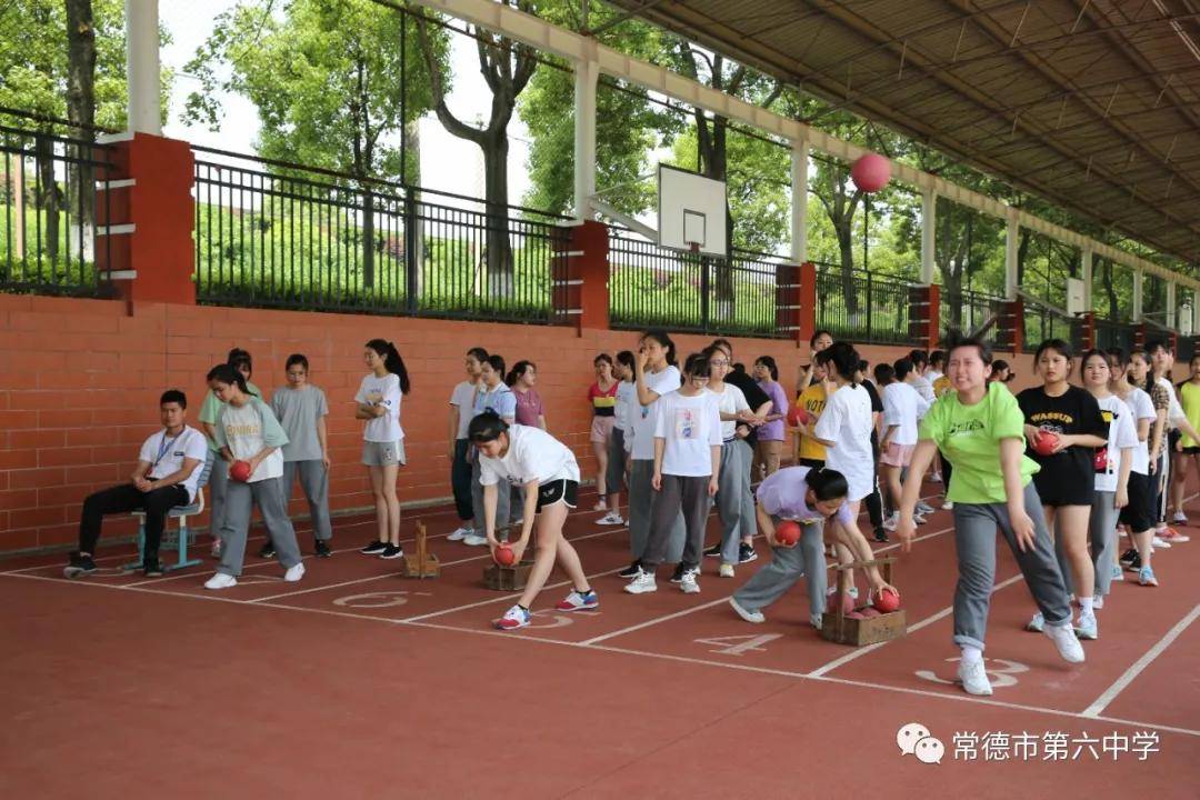 常德市城區初中體育中考在市六中開考,19所學校6000多名考生參加(組圖