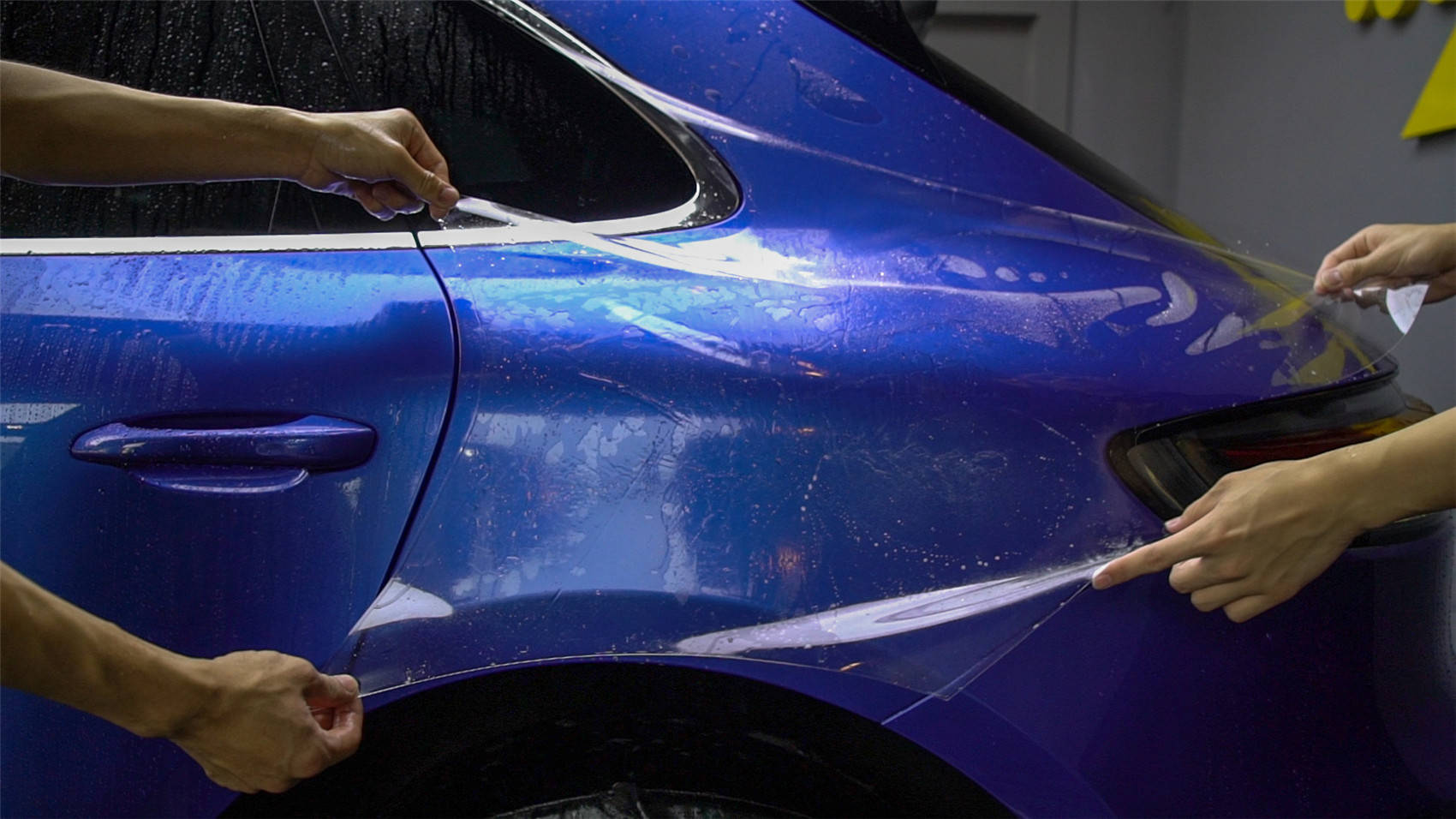 保时捷macan 施工xpel隐形车衣案例分享