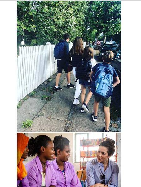 安王子,13岁的伊莎贝拉公主和9岁的双胞胎文森特王子和约瑟芬公主