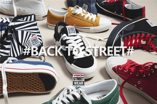 Vision Street Wear经典复刻系列鞋款正式发售——#BACK TO STREET# 重温美式街头风