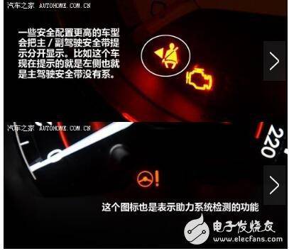 汽車儀表盤指示燈大全圖解汽車儀表盤指示燈詳解