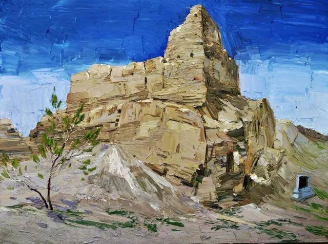 远行者的艺术——田卫戈的敦煌油画写生,展现西北风土人情