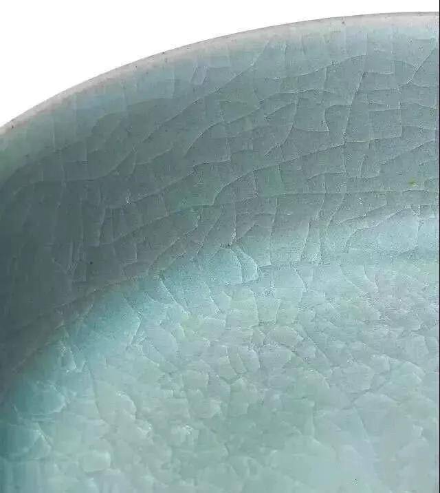 汝窑探微:关于汝窑开片之斜开片现象_汝瓷