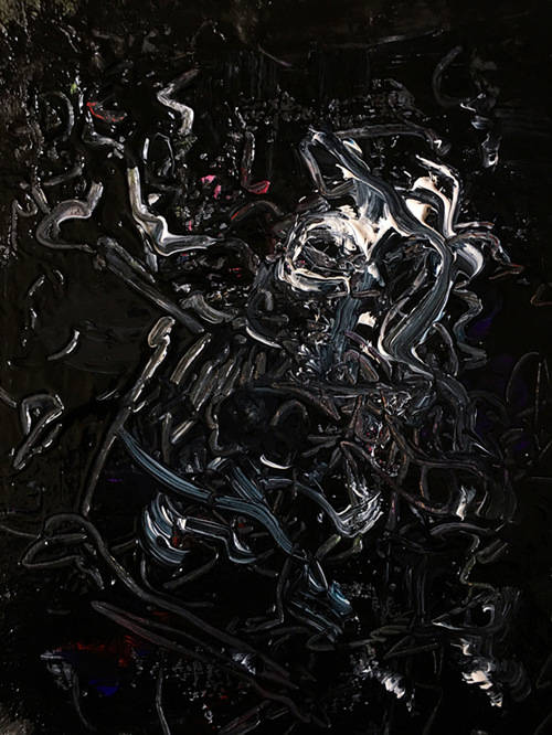 纪刚抽象画作品展