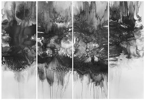 不一样的水墨抽象画——李明作品展