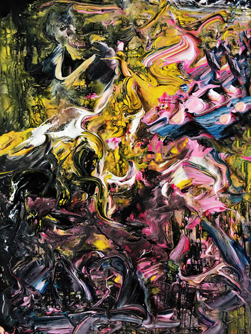 纪刚抽象画作品展