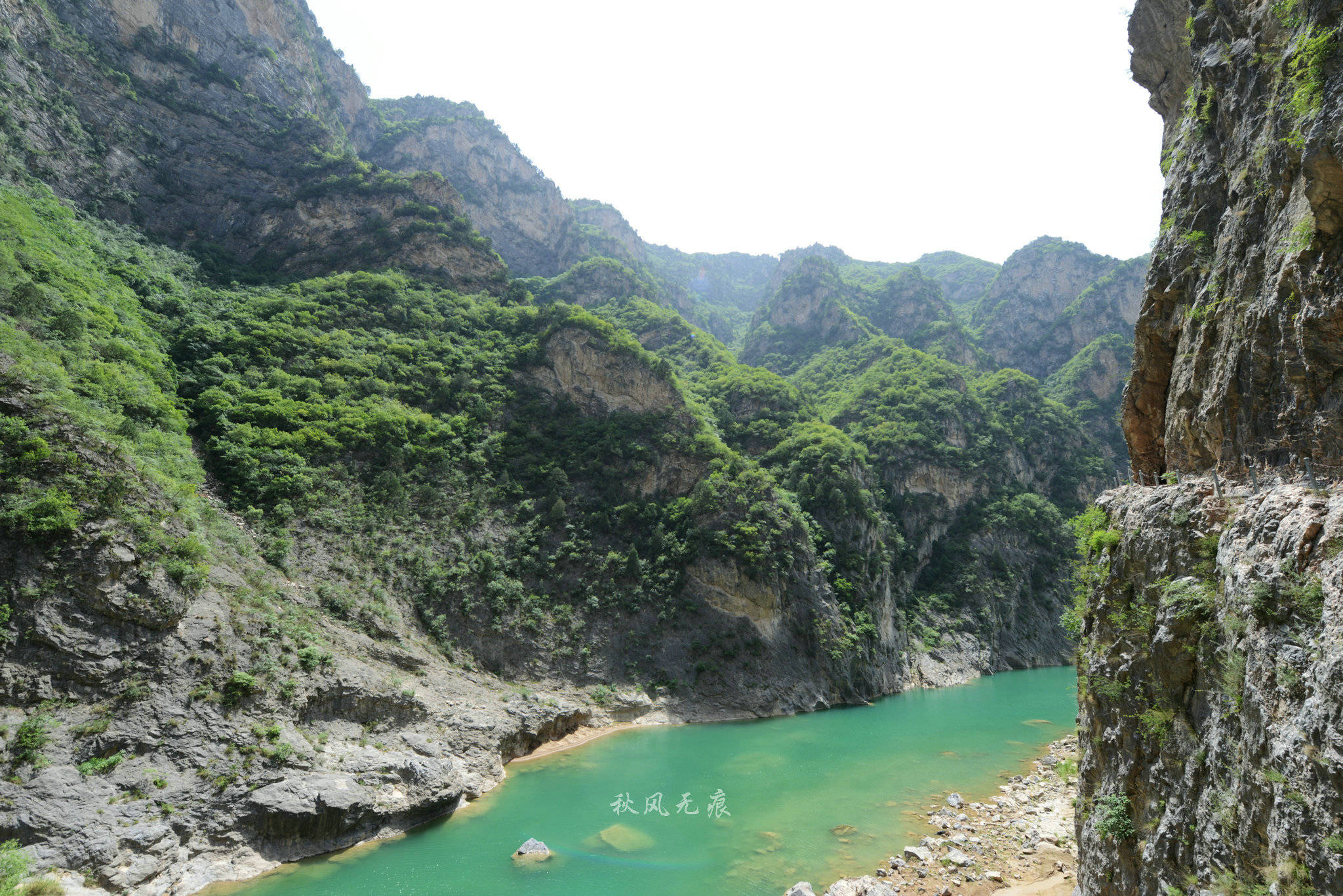 碧水青山鄭國渠,涇河大峽谷顛覆對關中北山印記