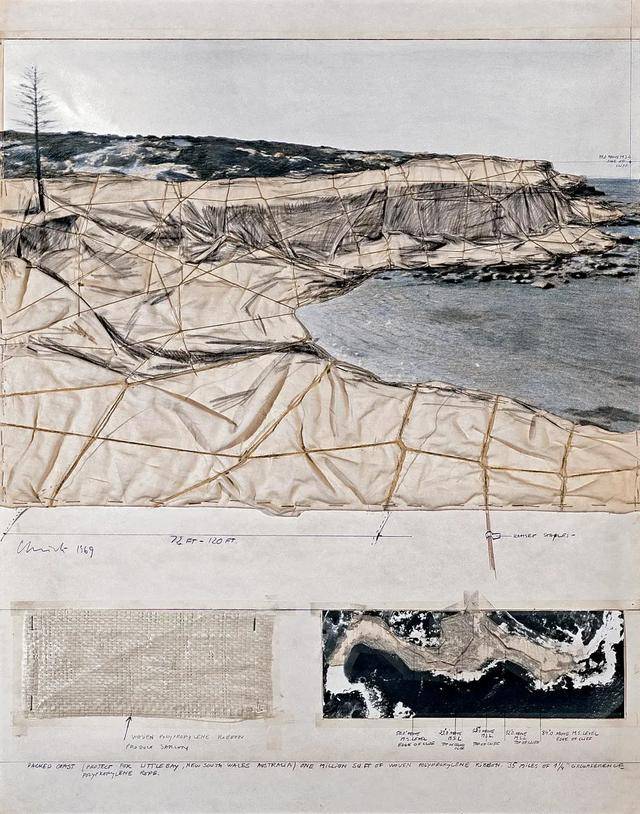 艺术家克里斯托去世,"包裹"建筑与大地艺术的终身成就者