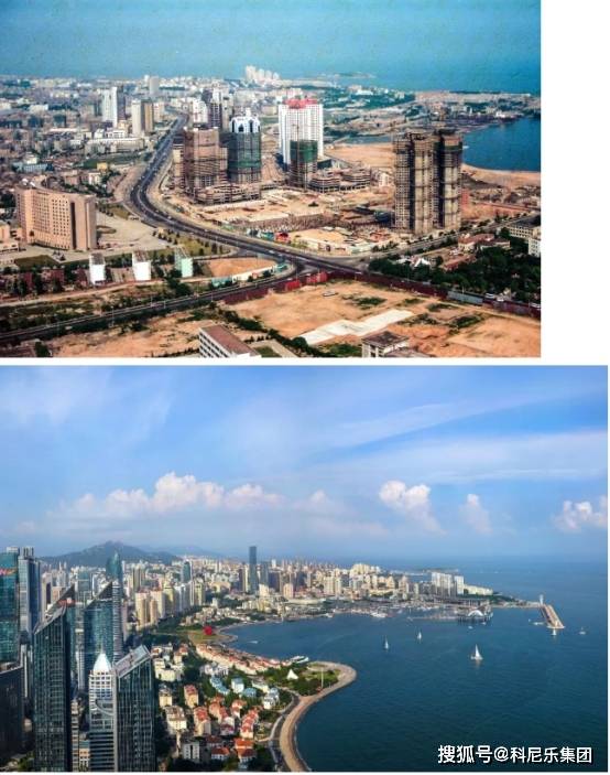 青岛70年前vs70年后
