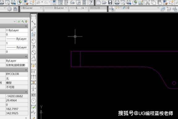 ug编程直接使用cad的线型进行建模