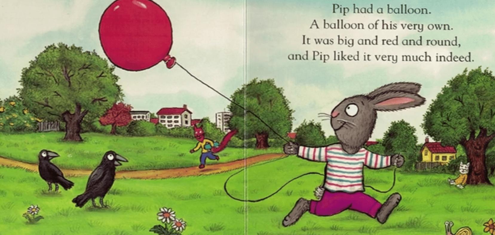 英语启蒙绘本故事thebigballoon视频