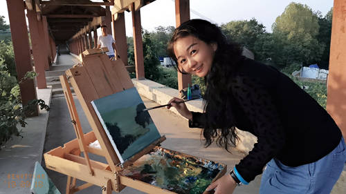 笔墨酣畅意境清远观画家汤梅新作有感