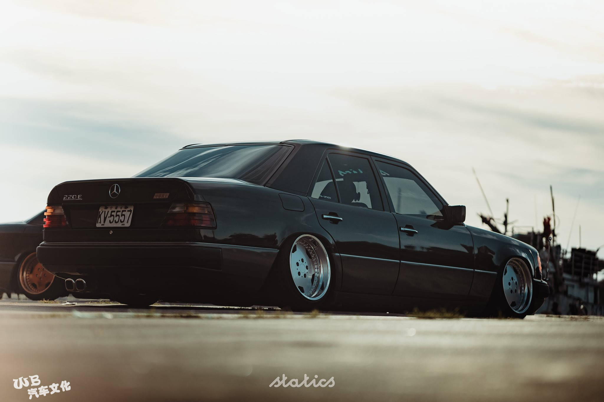 93年旧头,电喷 - 奔驰w124改装