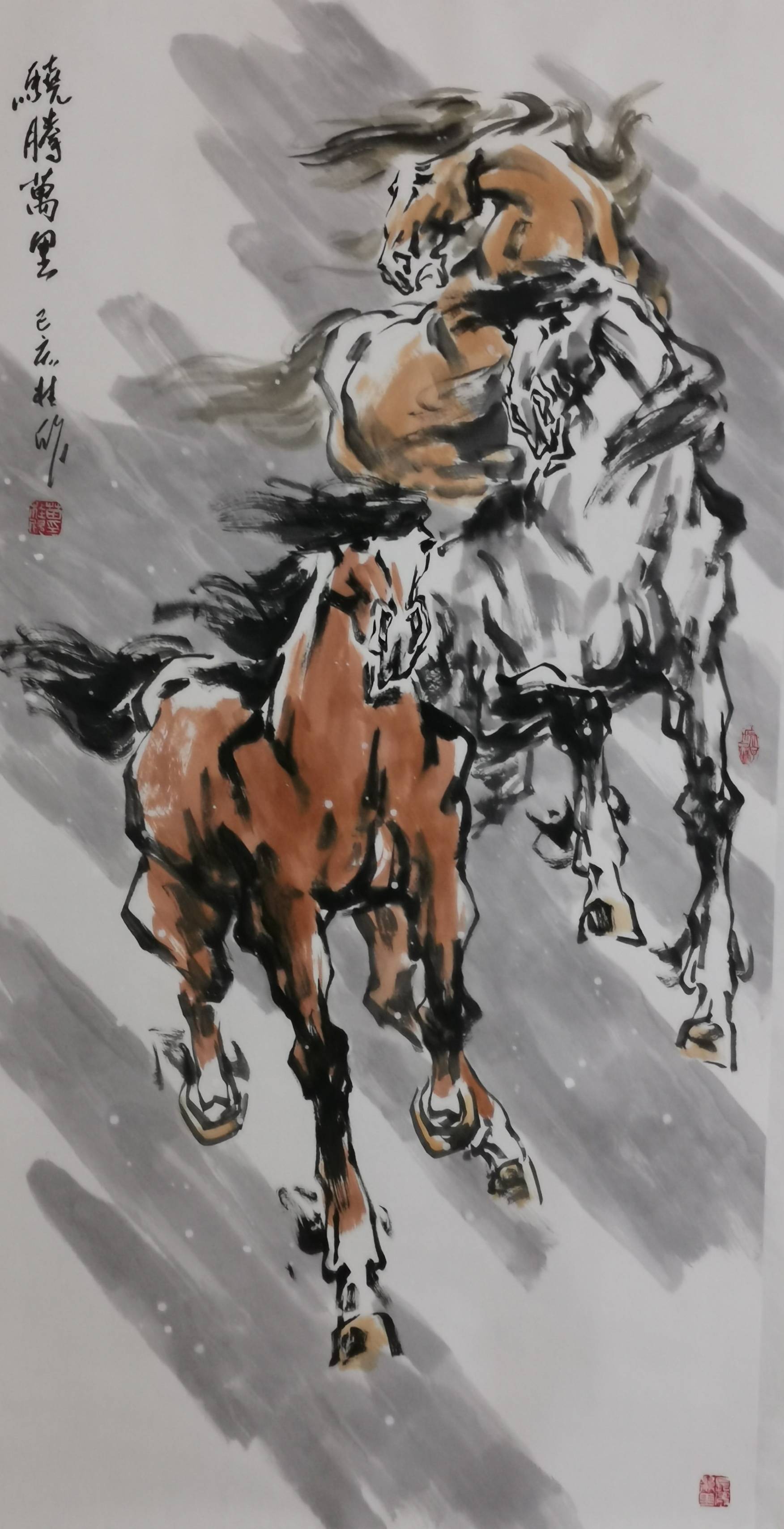 著名画家——苗桂欣作品欣赏│纵马飞扬,气宇轩昂