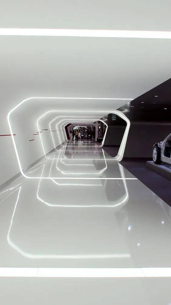 照明设计:线型光塑造空间,赋予建筑灵魂!线性灯演绎的光艺术