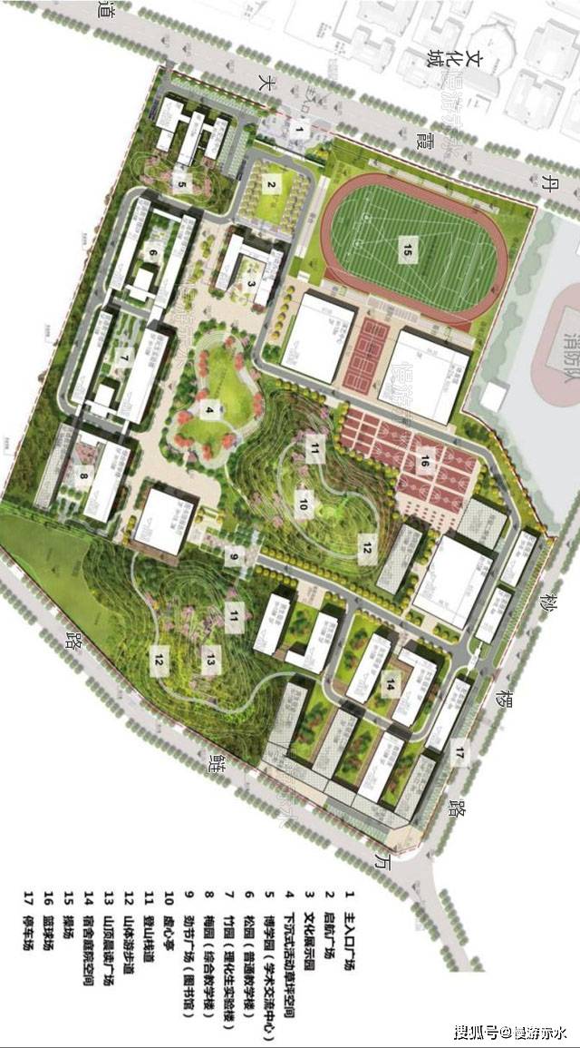 贵州遵义赤水一中新校区规划图曝光,新校区在黔北明珠文化城旁边