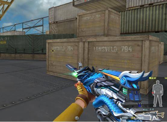 cf先遣服大爆料全新的英雄级武器m4a1青龙闪亮登场