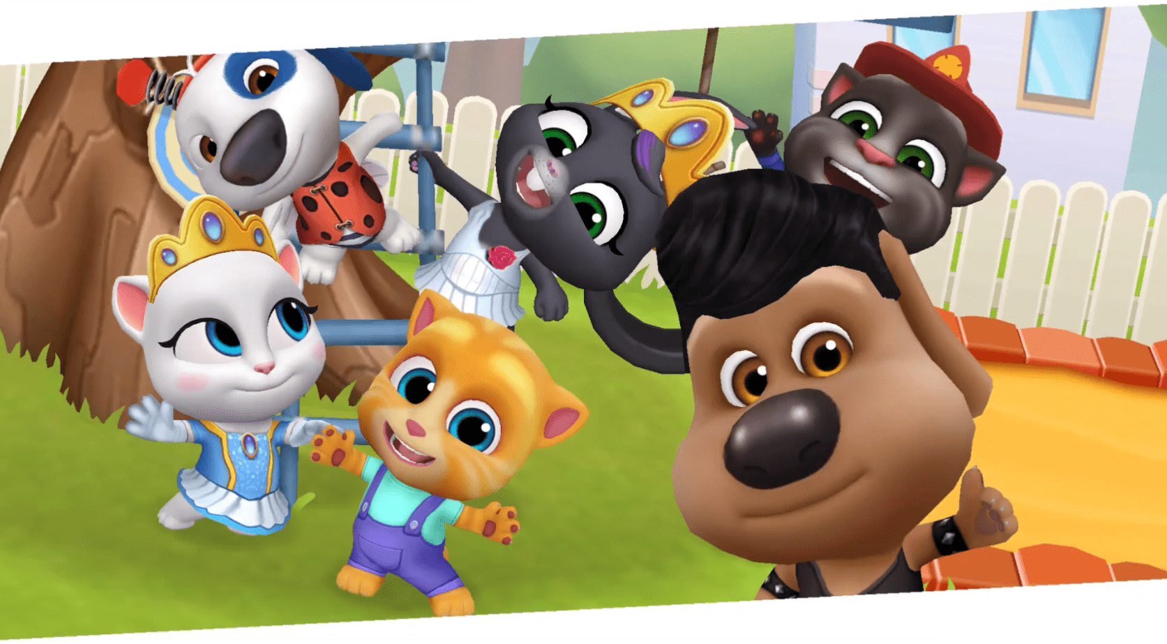 汤姆猫的朋友们小伙伴们的美好时光一起来动手为舞会装饰房子