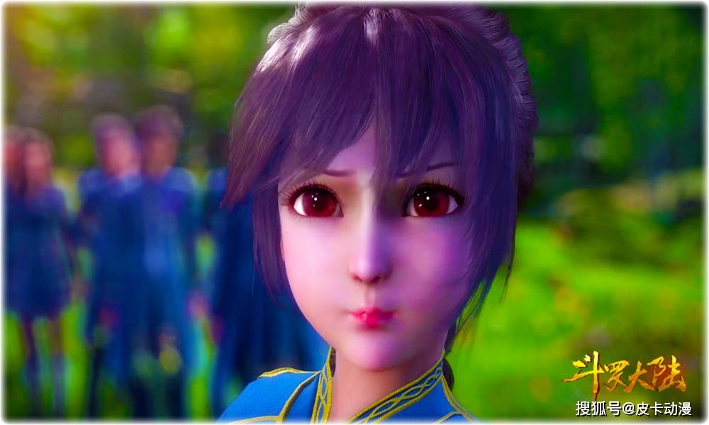 原创斗罗大陆小舞抛媚眼你见识过吗简直不要太可爱还嘟嘴呢