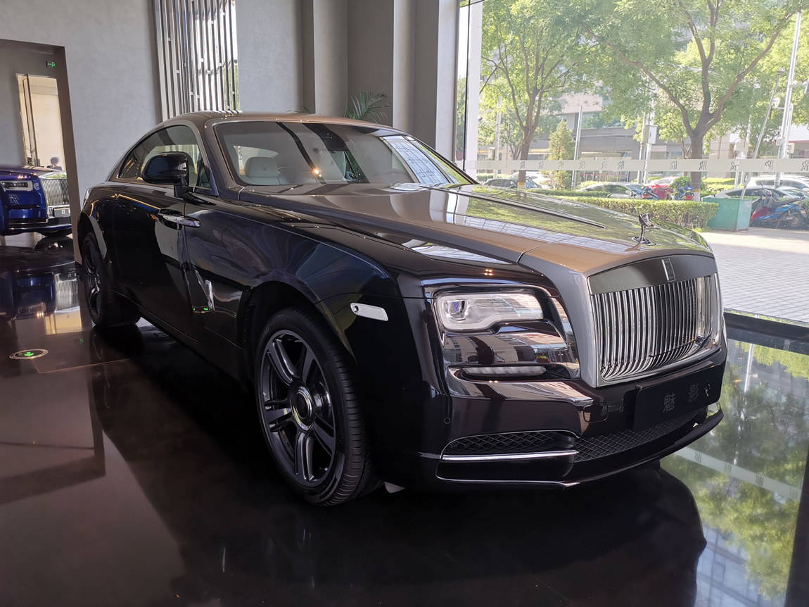 劳斯莱斯魅影 明珠银/双拼灰蓝