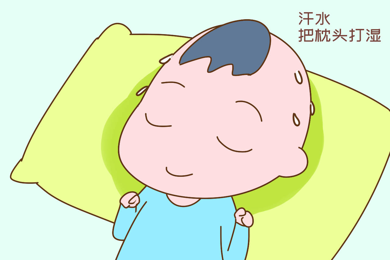 原创宝宝晚上睡觉,为什么枕头老被打湿,原因可不是缺钙那么简单
