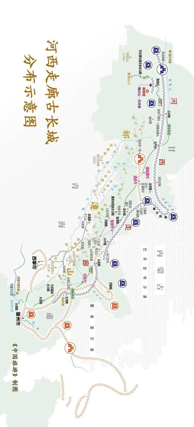 长城脚下的公社地图图片