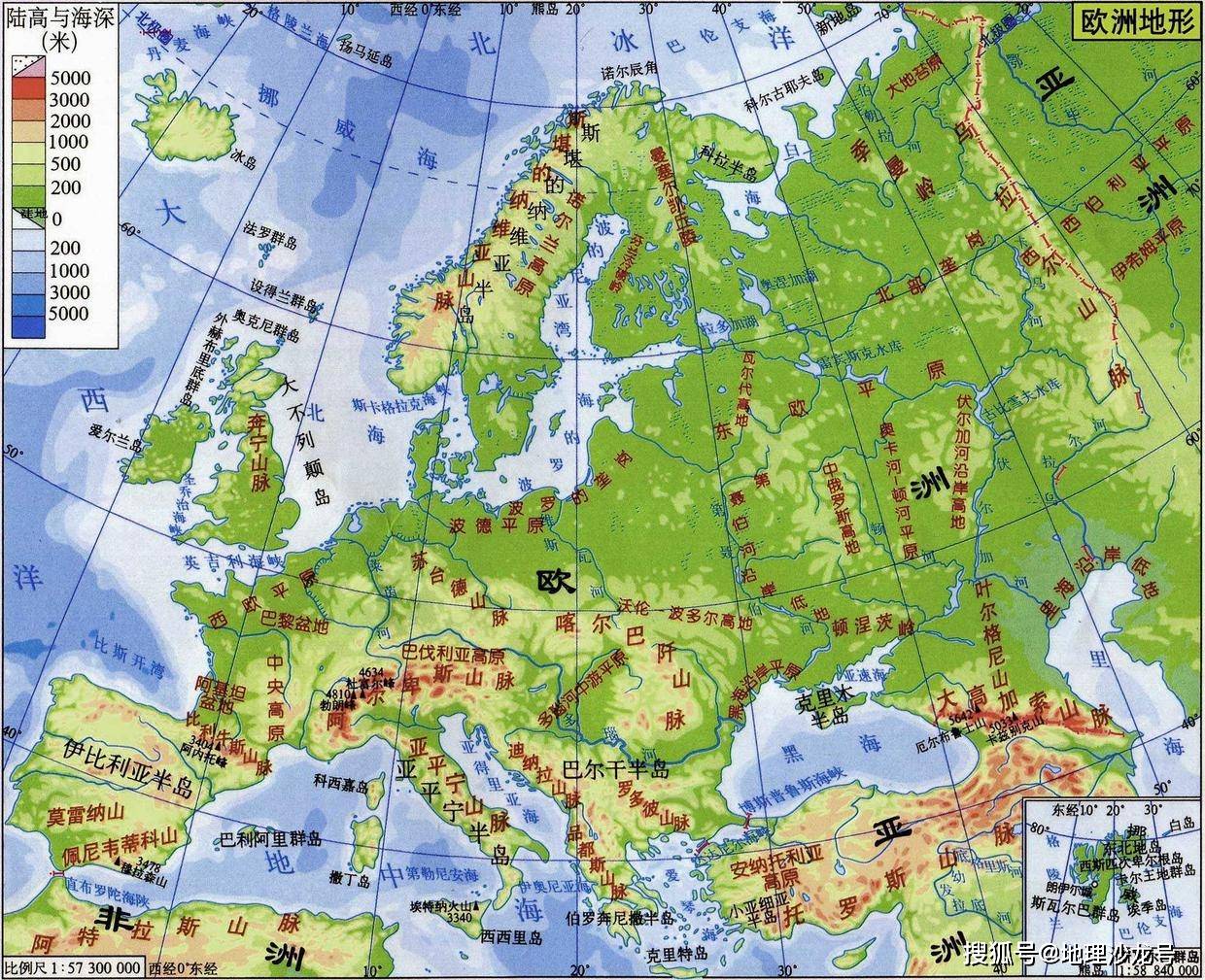 欧洲的分界线图片