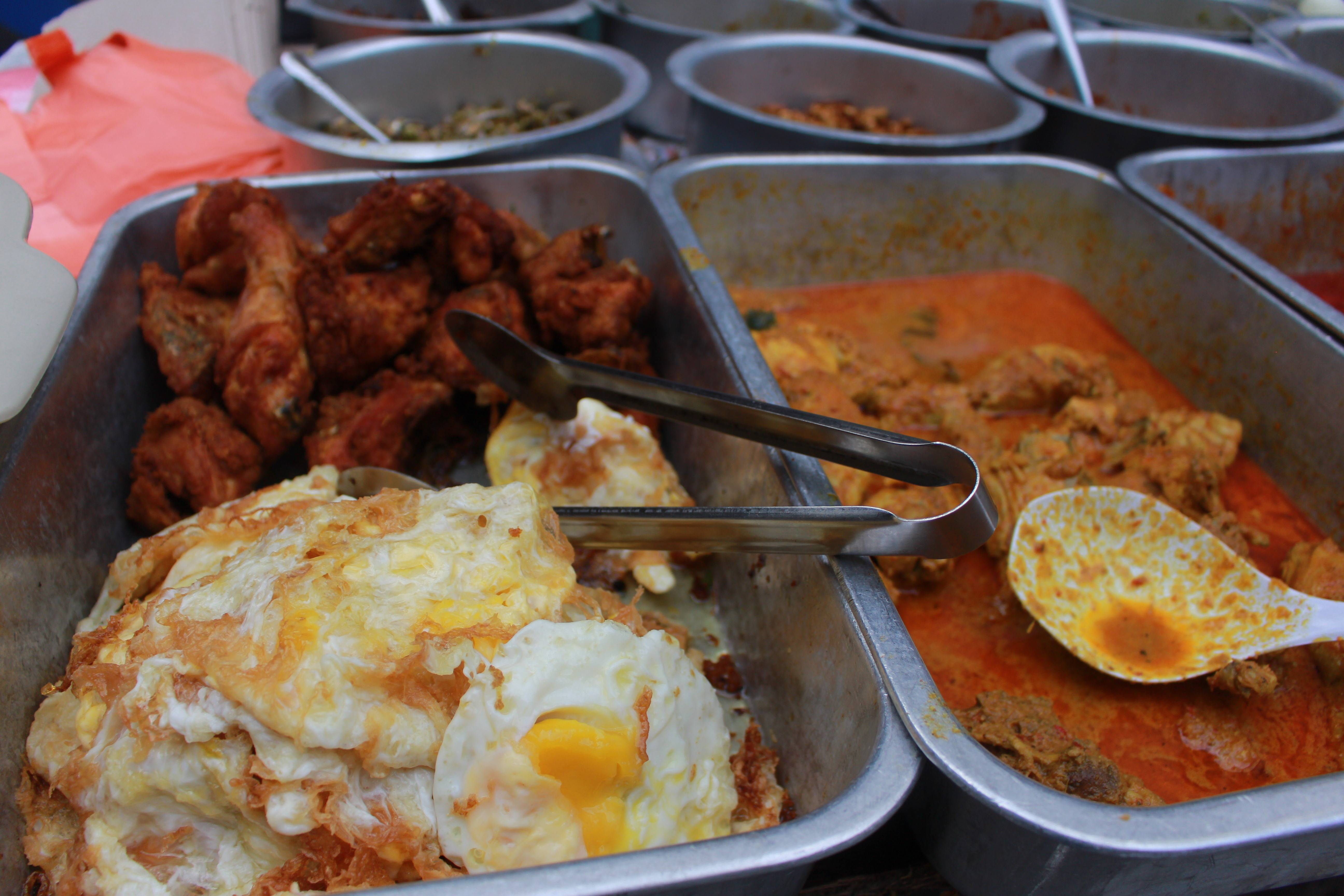 马来西亚吉隆坡街头食品摊点