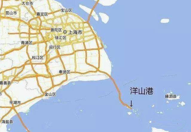 上海港区位图片