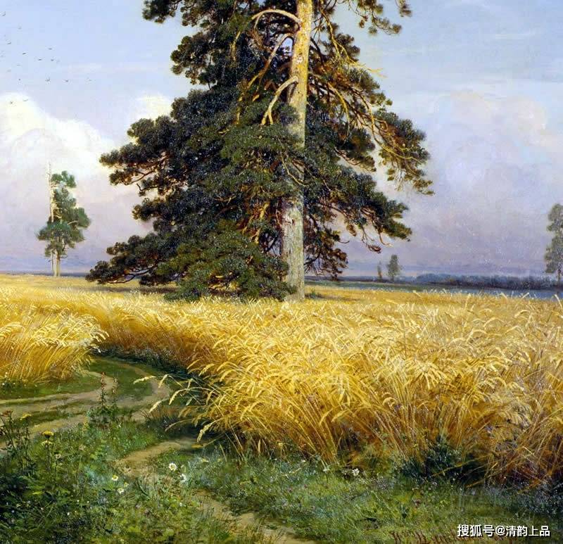 俄罗斯油画大师,伊凡·伊凡诺维奇·希施金风景作品-搜狐大视野-搜狐新闻