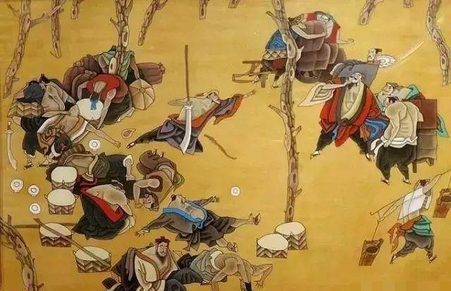 水浒传中《智取生辰纲》一节,炎热夏天,押解生辰纲的土兵为何争着喝酒