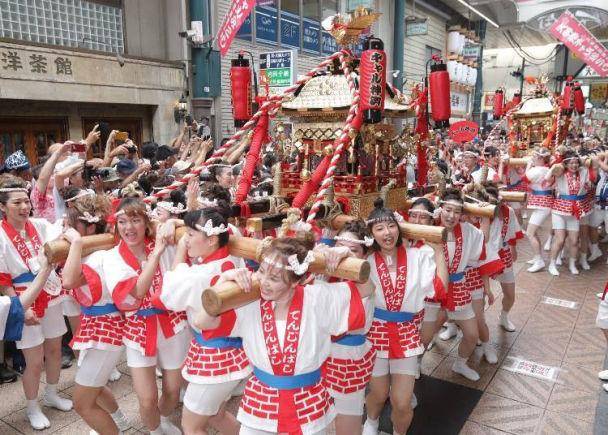 热祭典前夕天神祭必见11大看点■7月24日 【宵宫】4:0091 一番太鼓7