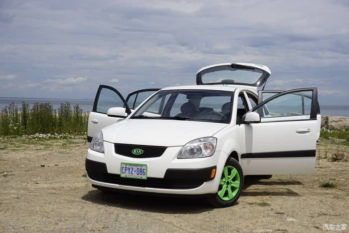 08年起亚rio5小薄荷提车!_搜狐汽车_搜狐网