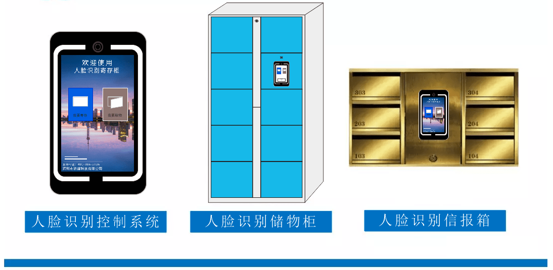 振耀科技人脸识别储物柜开创无接触刷脸时代