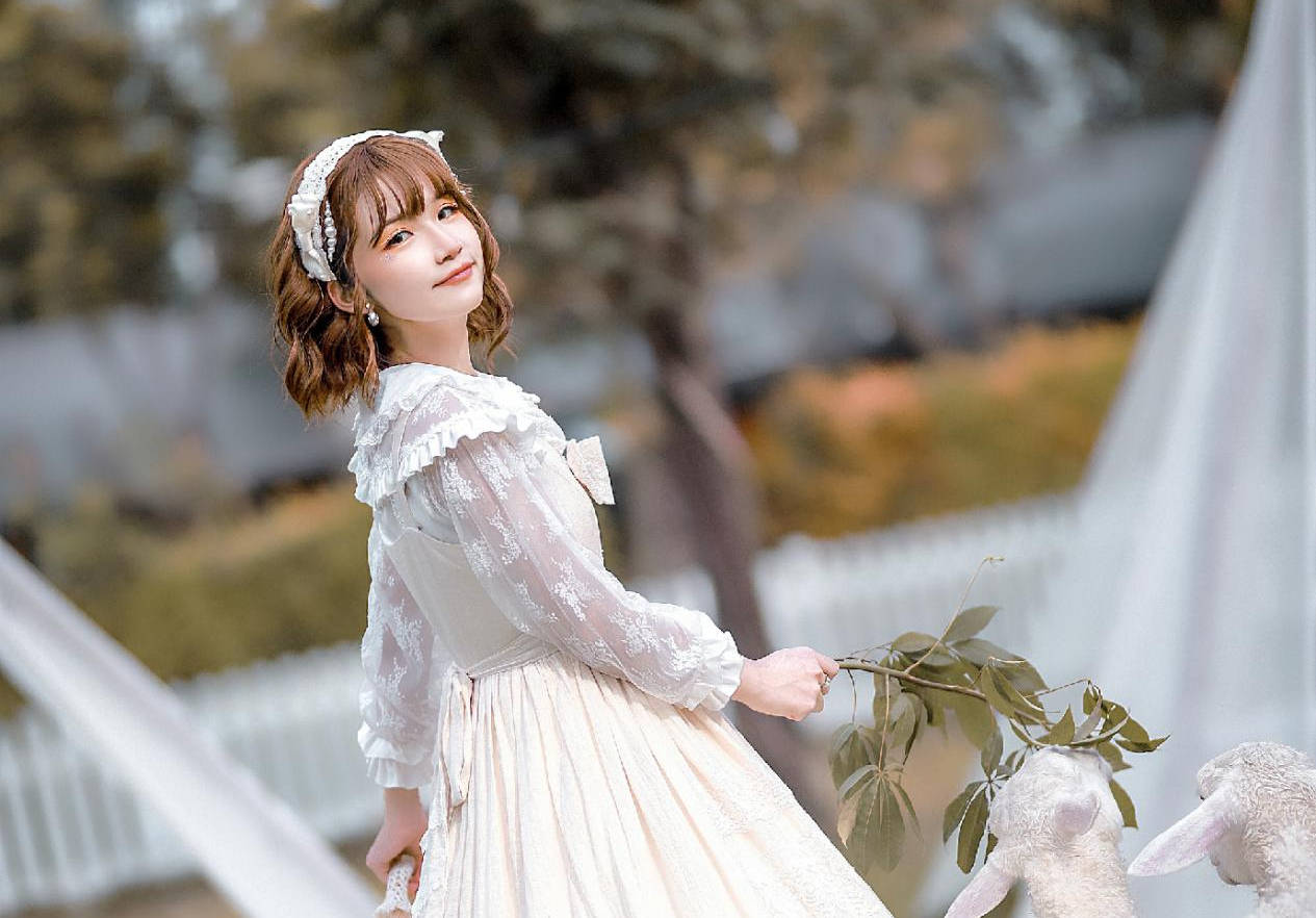 戴珍珠耳环的优雅lo娘,甜甜jks让人小鹿乱撞!