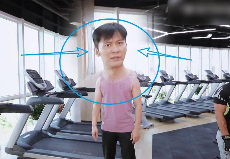 但既然李晨是在健身房里面锻炼,那说明录制地点没有错啊?