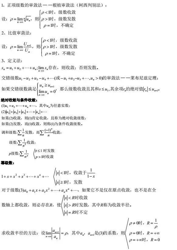 考研数学必备公式大盘点（全）_大全