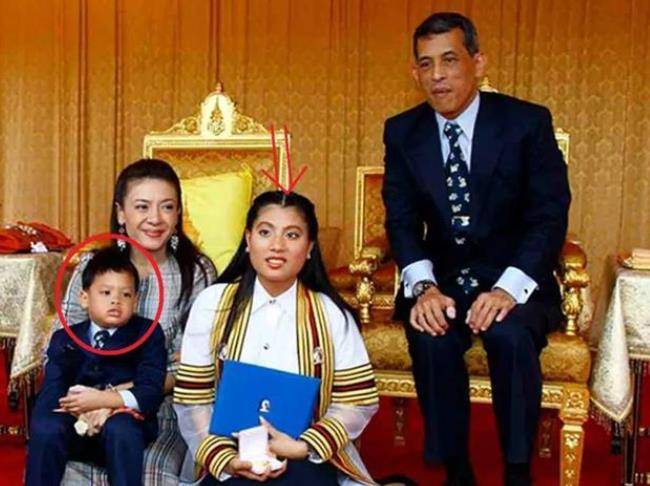 泰国国王的儿女图片