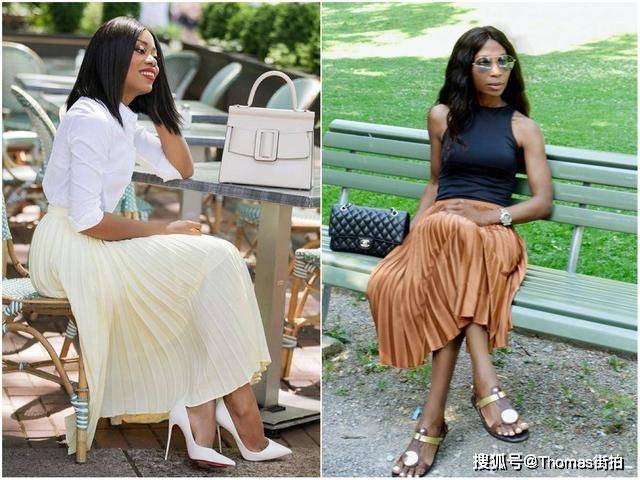 原创时髦裙装穿搭配各种坐姿,有人像粗鲁的村姑,有人像优雅的公主