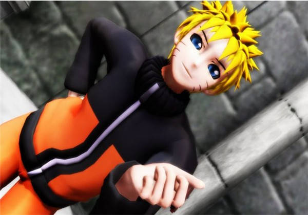 原创火影:忍者的3d形象公开,卡卡西帅一脸,雏田配不上鸣人