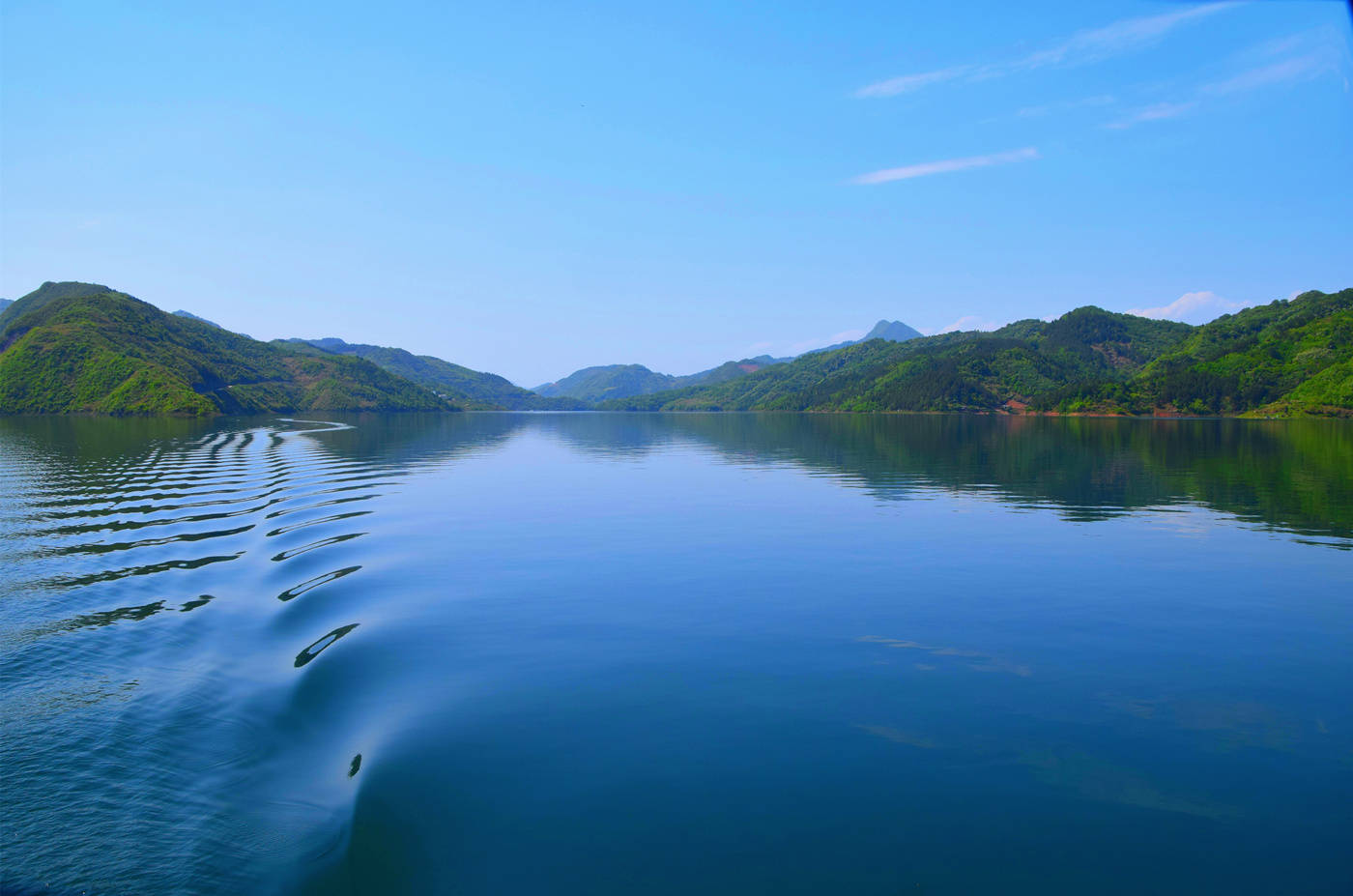去上庸圣水湖转一转,游湖,怀古,枕山水入梦_竹山县