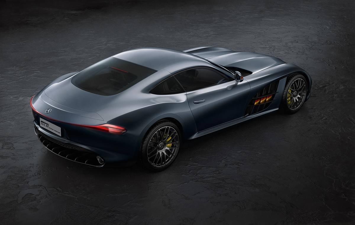 梅赛德斯slramg概念车设计效果图灵感来自奔驰slrmclaren