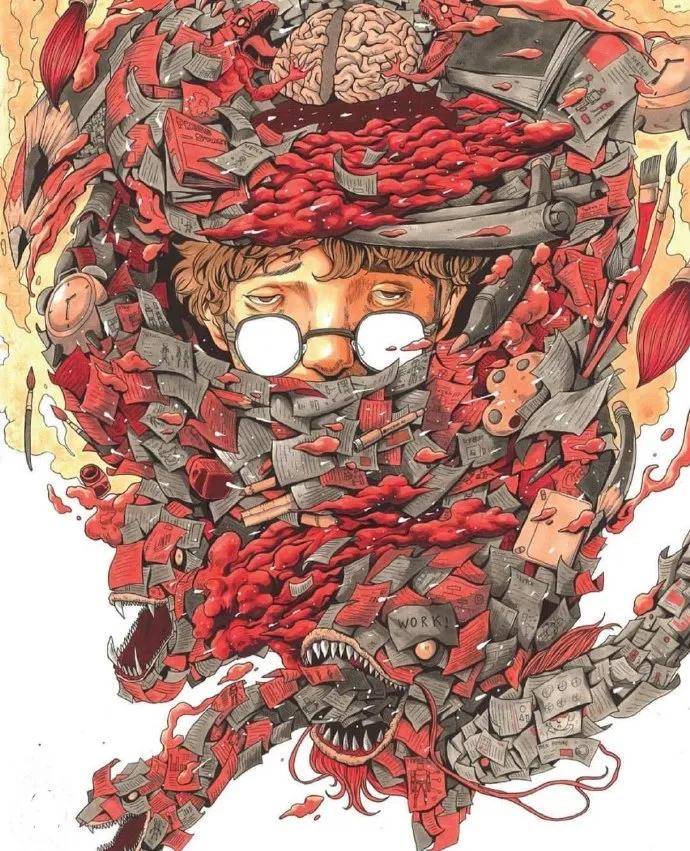 眼球炸裂の赛博朋克插画大赏